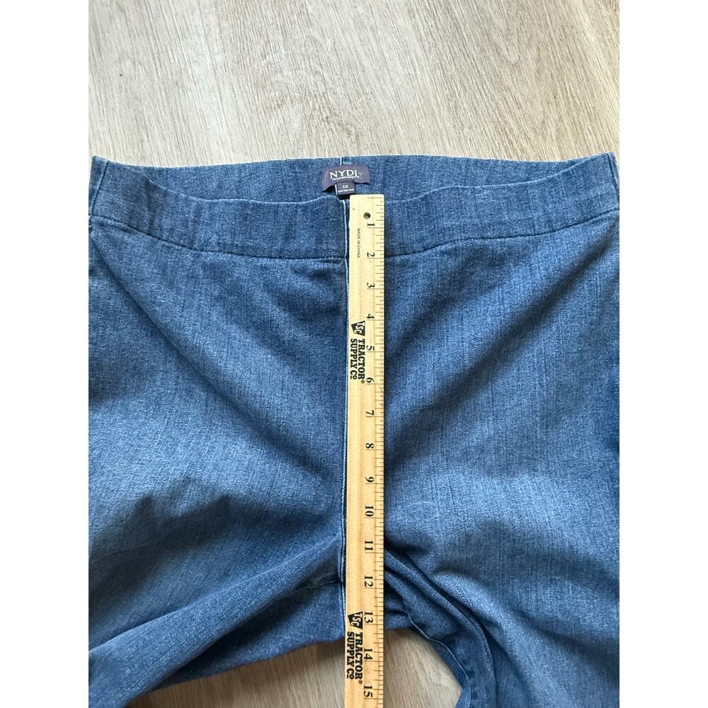 NYDJ Capri Denim, blue, women's size 1X, Comfort Waist - Picture 4 of 6